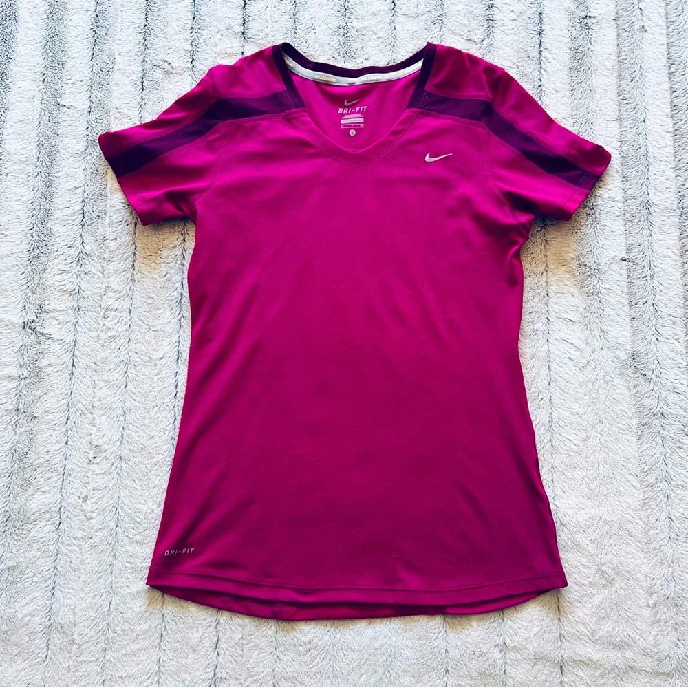 Nike Running dri-fit pink t-shirt